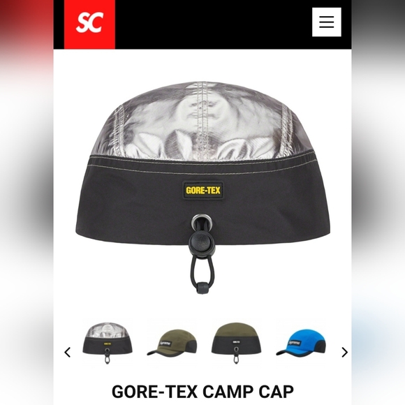 Supreme Gore-Tex Camp Cap *FW22* *NWT* - Picture 2 of 5